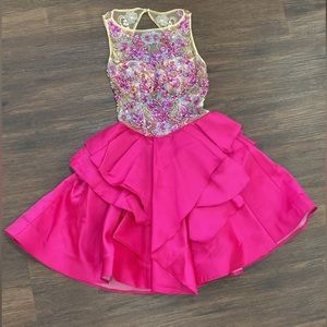 Jovani pink dress!